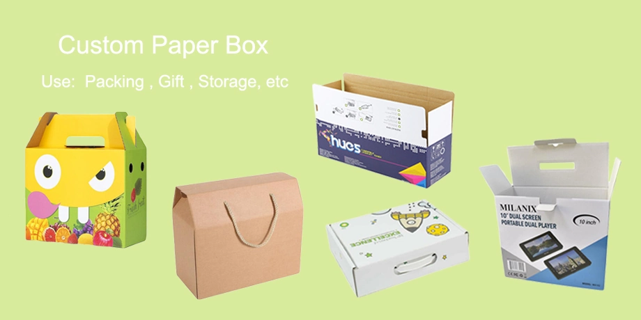 Custom Paper Box Paper Folding Gift Box Corrugated Box Wholesale Clothese Packing Box Shoes Box