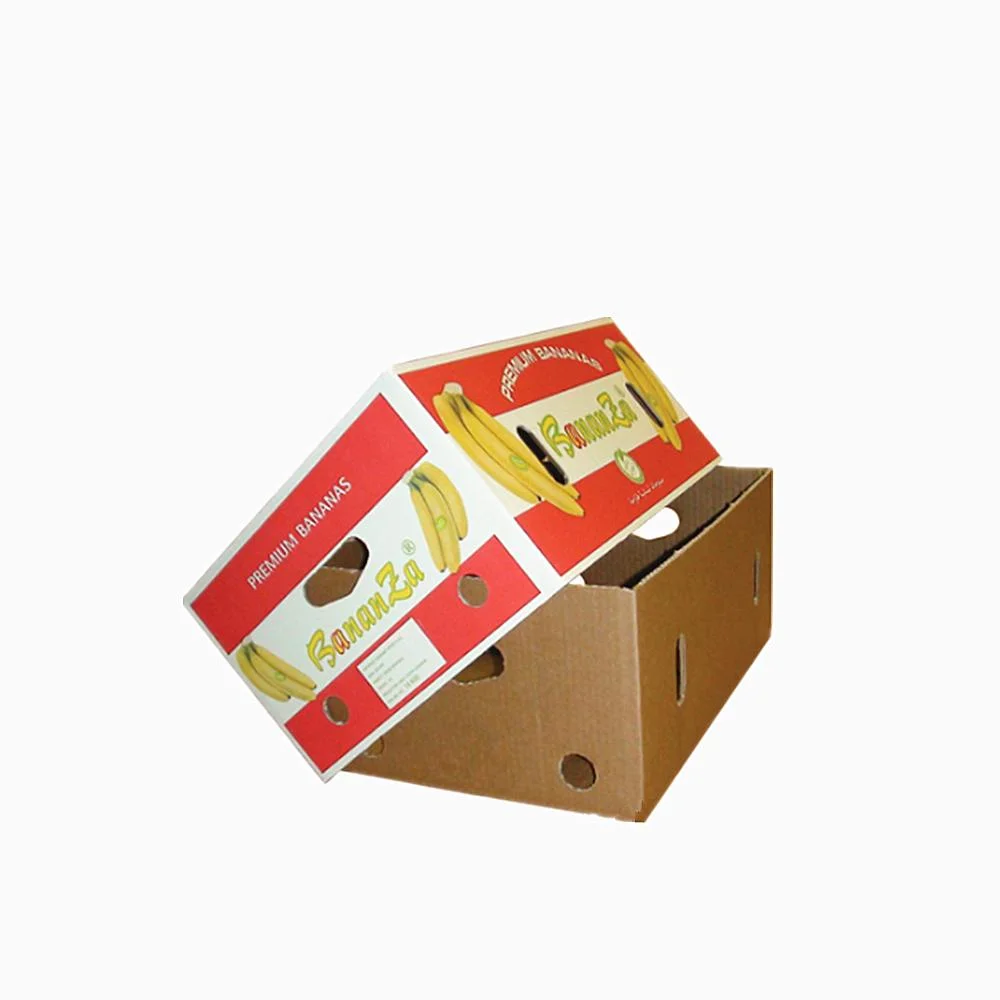 Recycle Wholesale Mango Cherry Corrugated Folding Fruit Vegetable Packaging Box