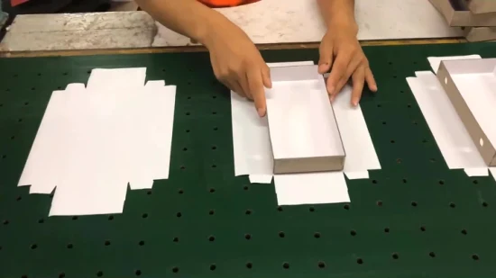 Caixa de flores de papelão impressa personalizada