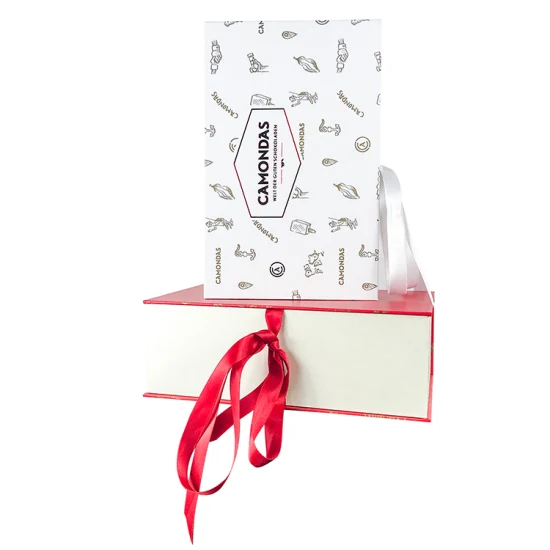 FSC Reciclado Personalizado Caixa de Papel de Presente Magnética Embalagem de Papelão Rígida Caixa de Presente de Natal Caixa de Perfume Caixa de Papel Caixa de Cosméticos Caixa de Vinho