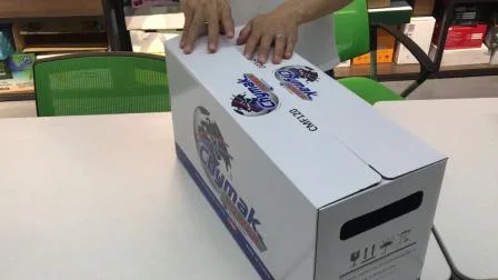 Caixa de embalagem de frutas para impressão em papel ondulado